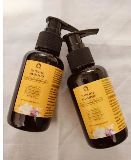 Long Lasting Natural Hair Dye Shampoo 100ML (Pack of 2)