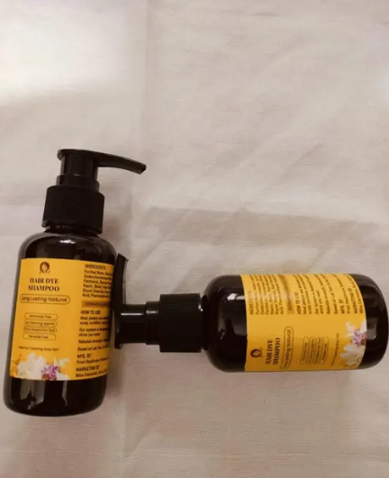 Long Lasting Natural Hair Dye Shampoo 100ML (Pack of 2)