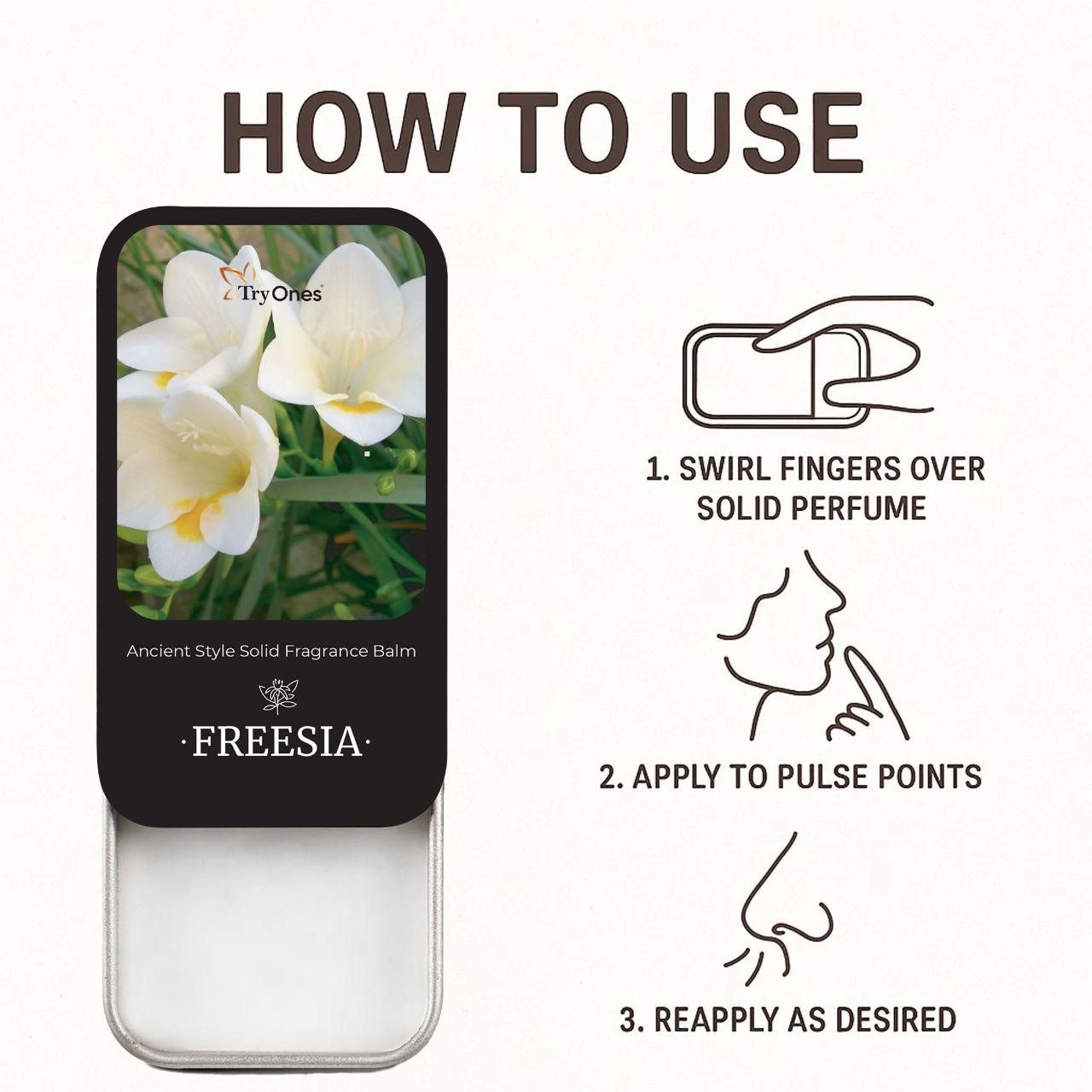 Freesia Solid Perfume Duo